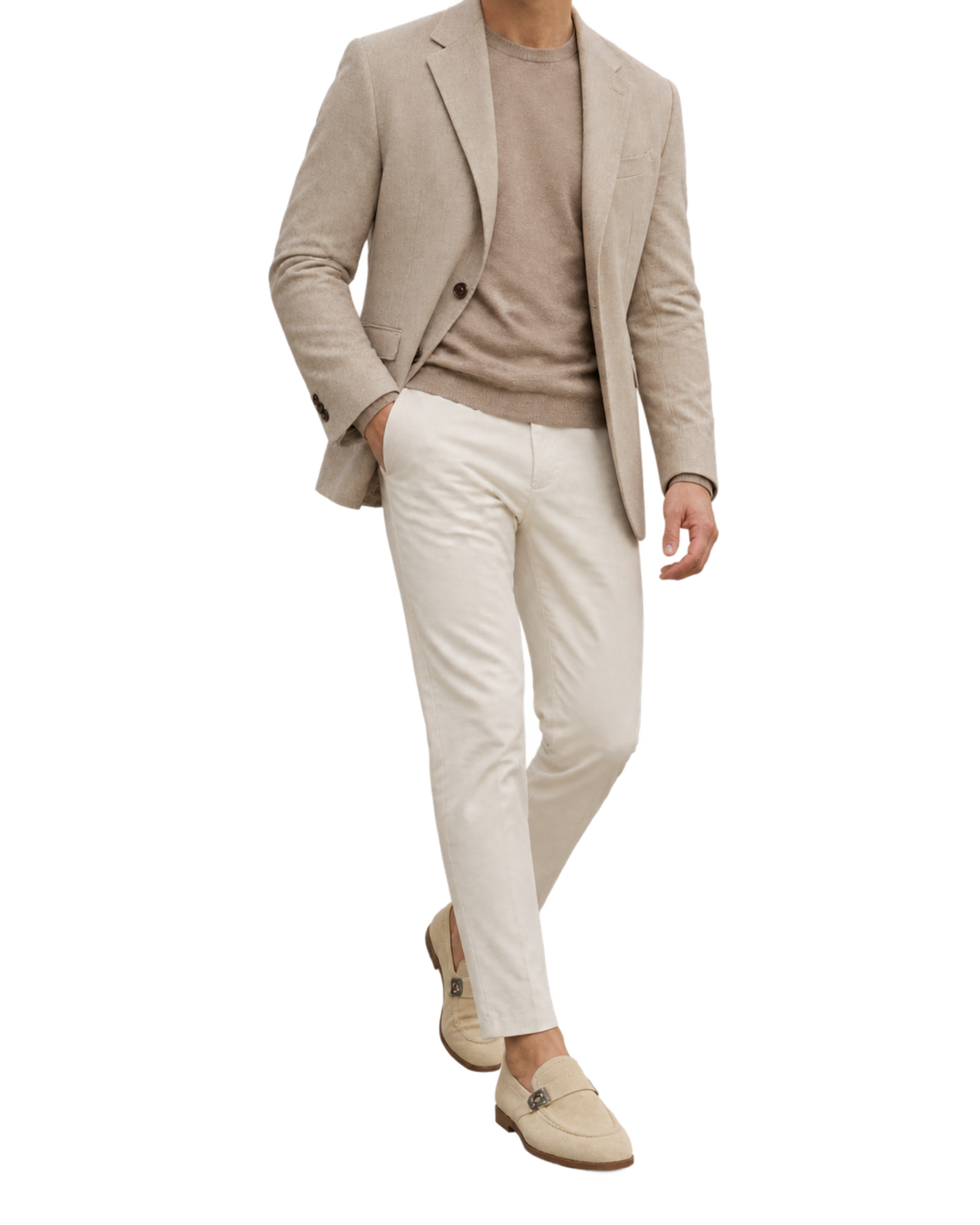 Ferragamo beige suede loafers