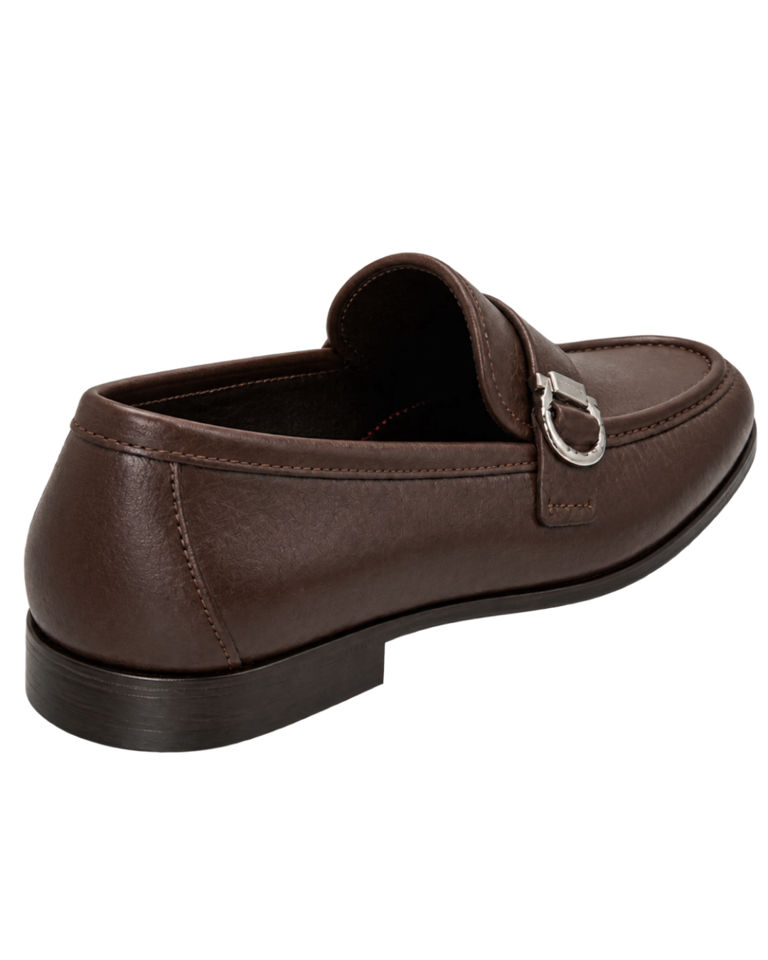 Ferragamo brown leather formal loafers
