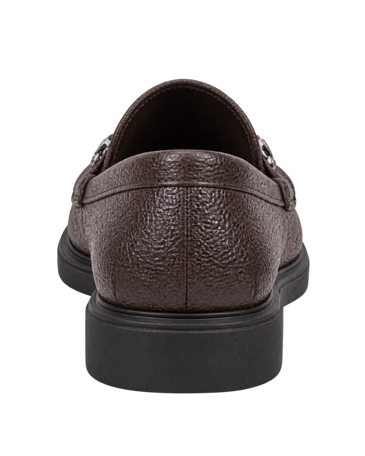 Ferragamo brown leather slip-on loafers