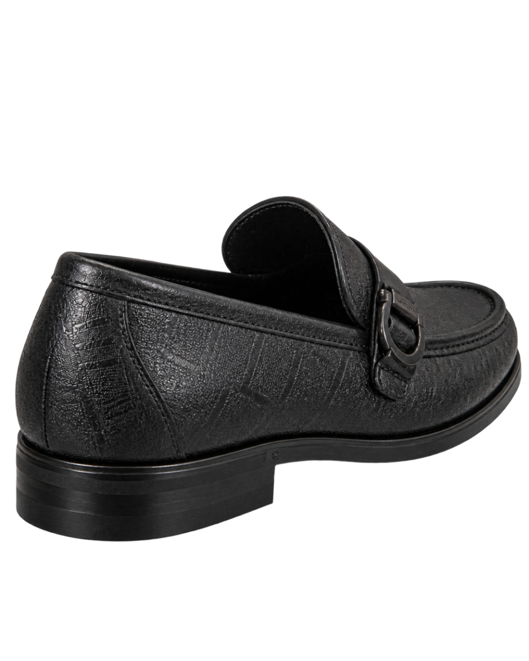Ferragamo Caspian Printed Gancio Leather Loafers