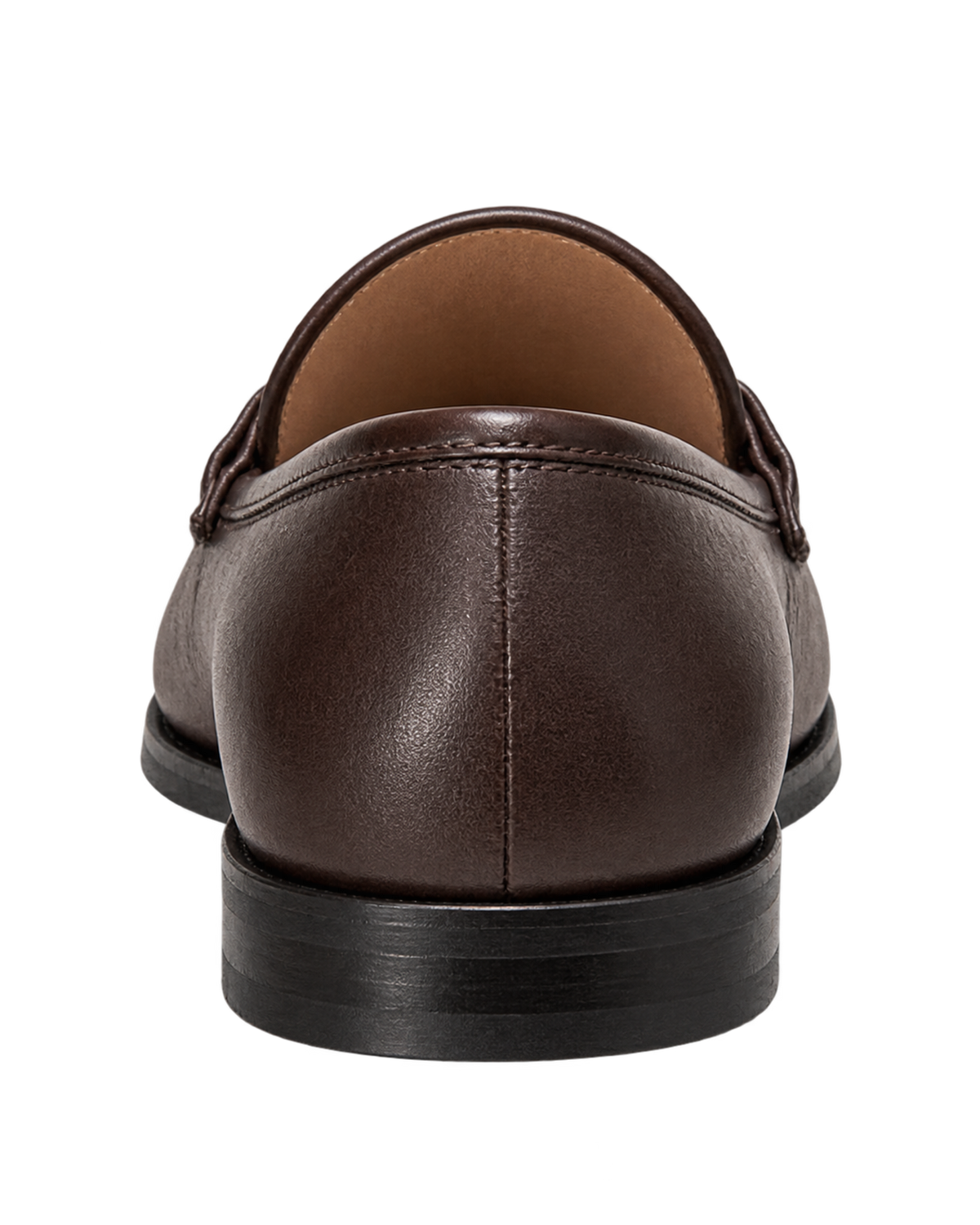 Ferragamo dark brown leather loafer