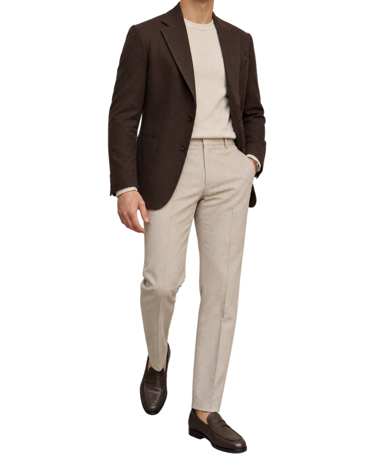 Ferragamo espresso leather penny loafers