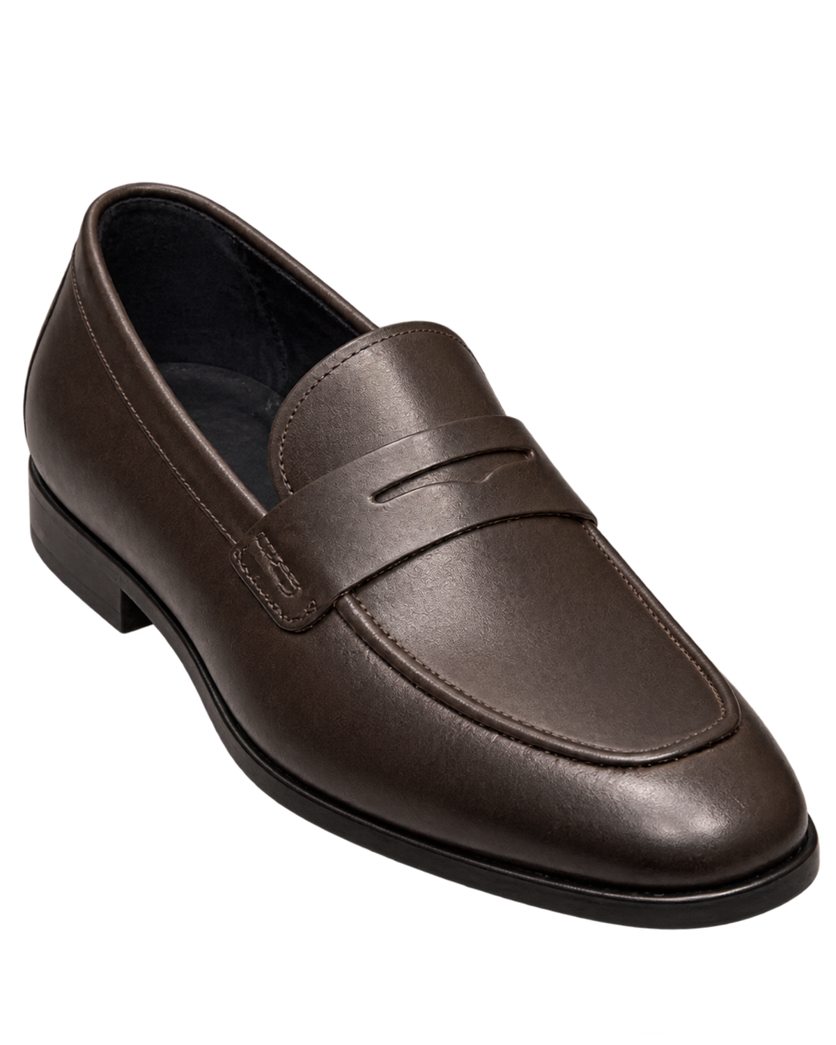 Ferragamo espresso leather penny loafers