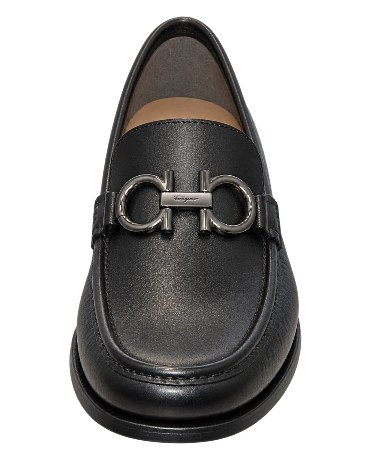 Ferragamo Gancini Buckle Loafers