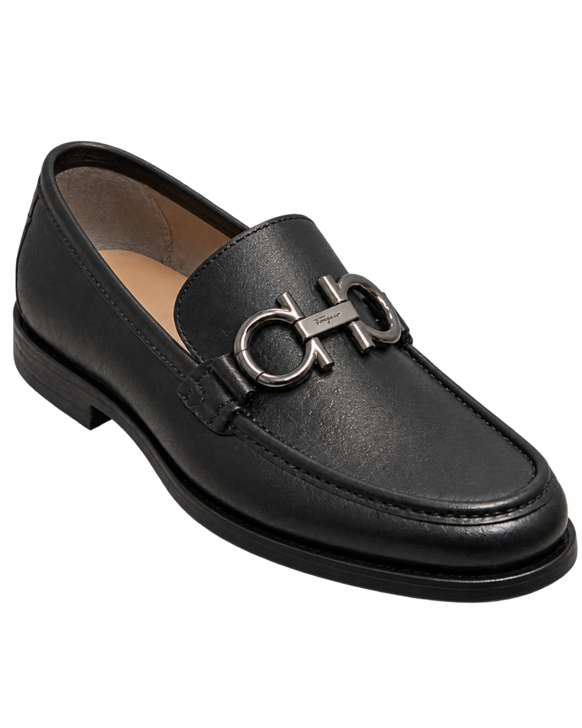 Ferragamo Gancini Buckle Loafers