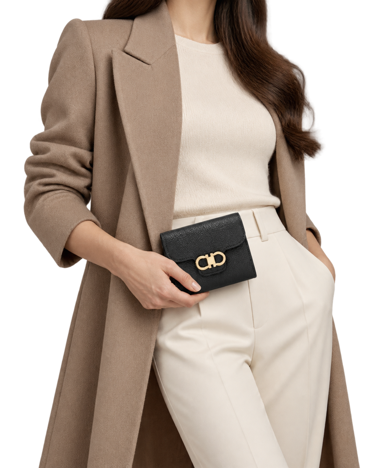 Ferragamo Gancini Compact wallet