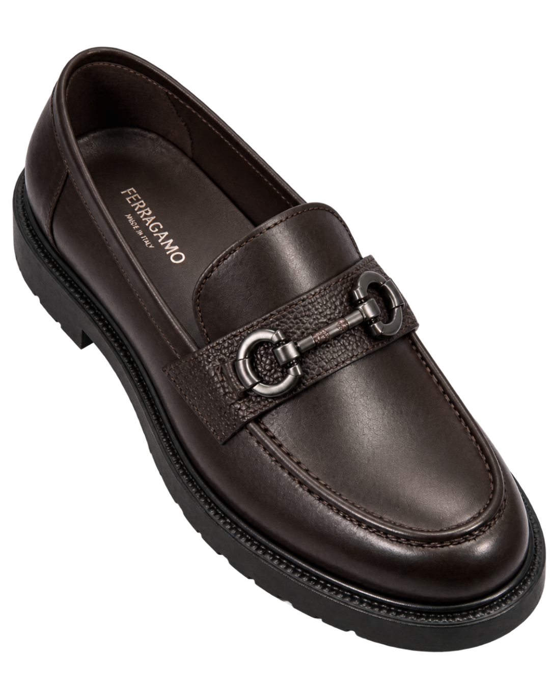 Ferragamo Gancini-detail Loafers