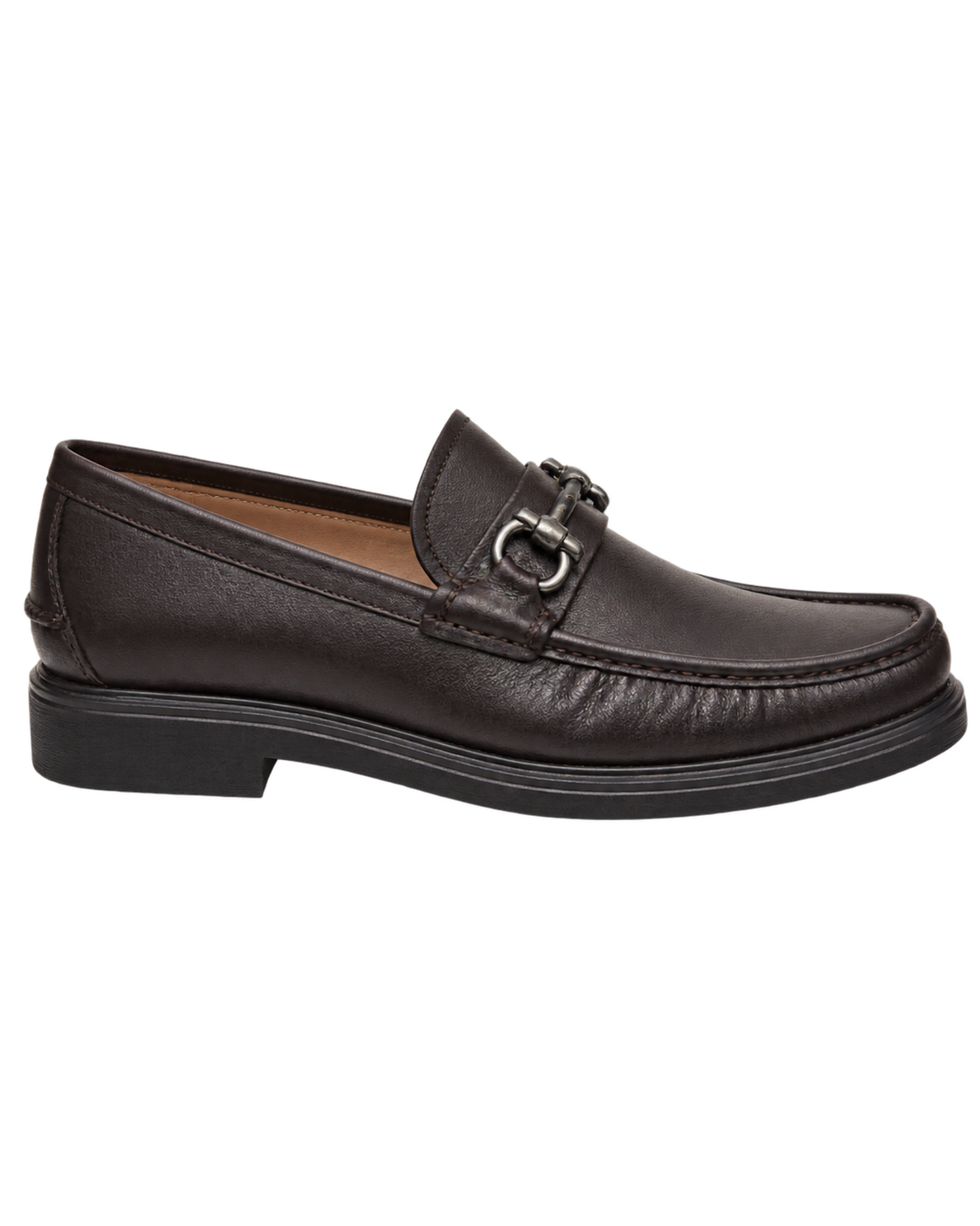 Ferragamo Gancini Drivers in black calf leather