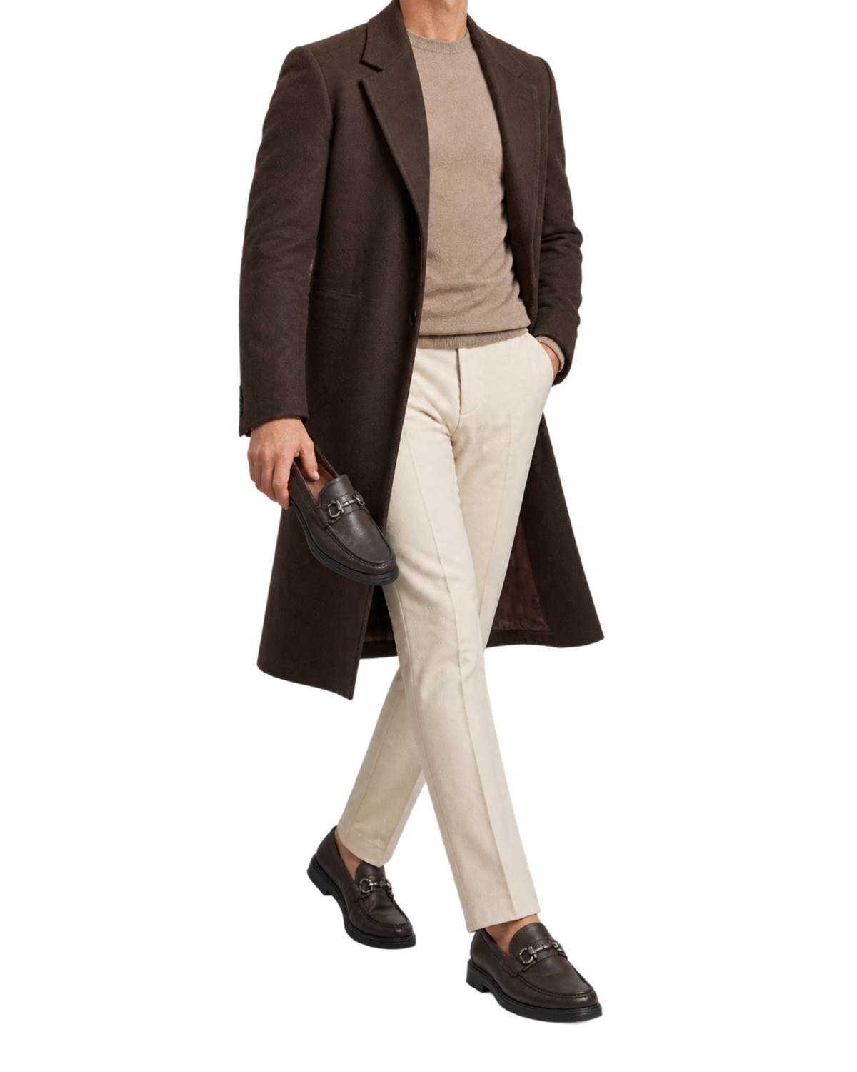 Ferragamo Gancini Drivers in black calf leather