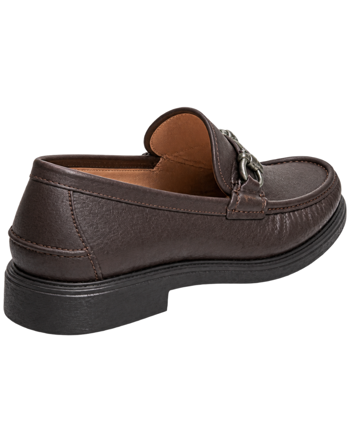 Ferragamo Gancini Drivers in black calf leather