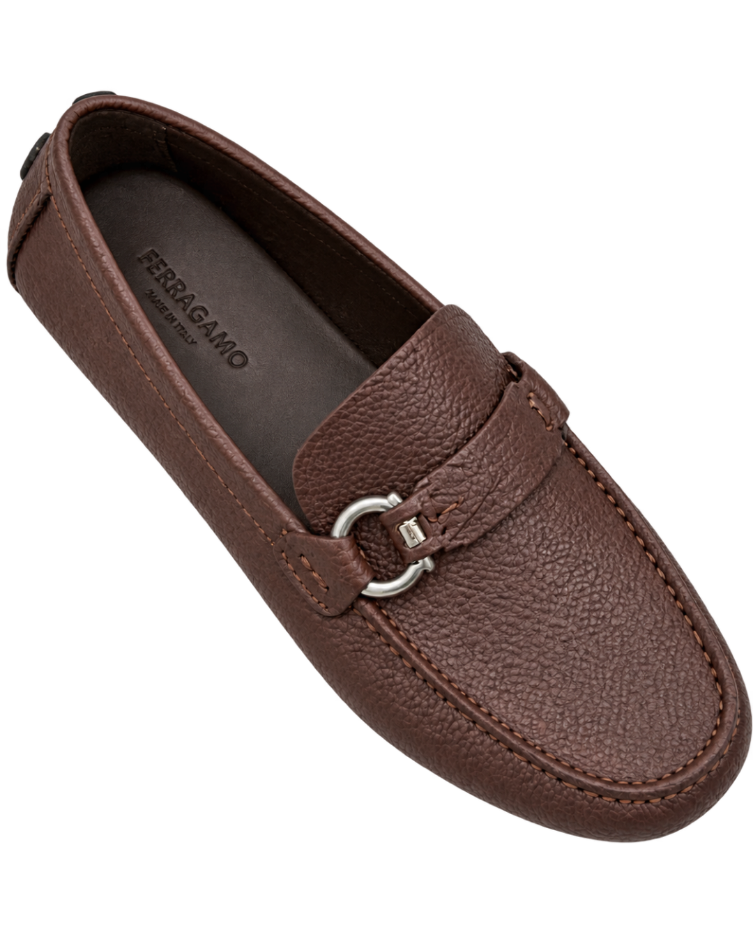 Ferragamo Gancini driving loafers