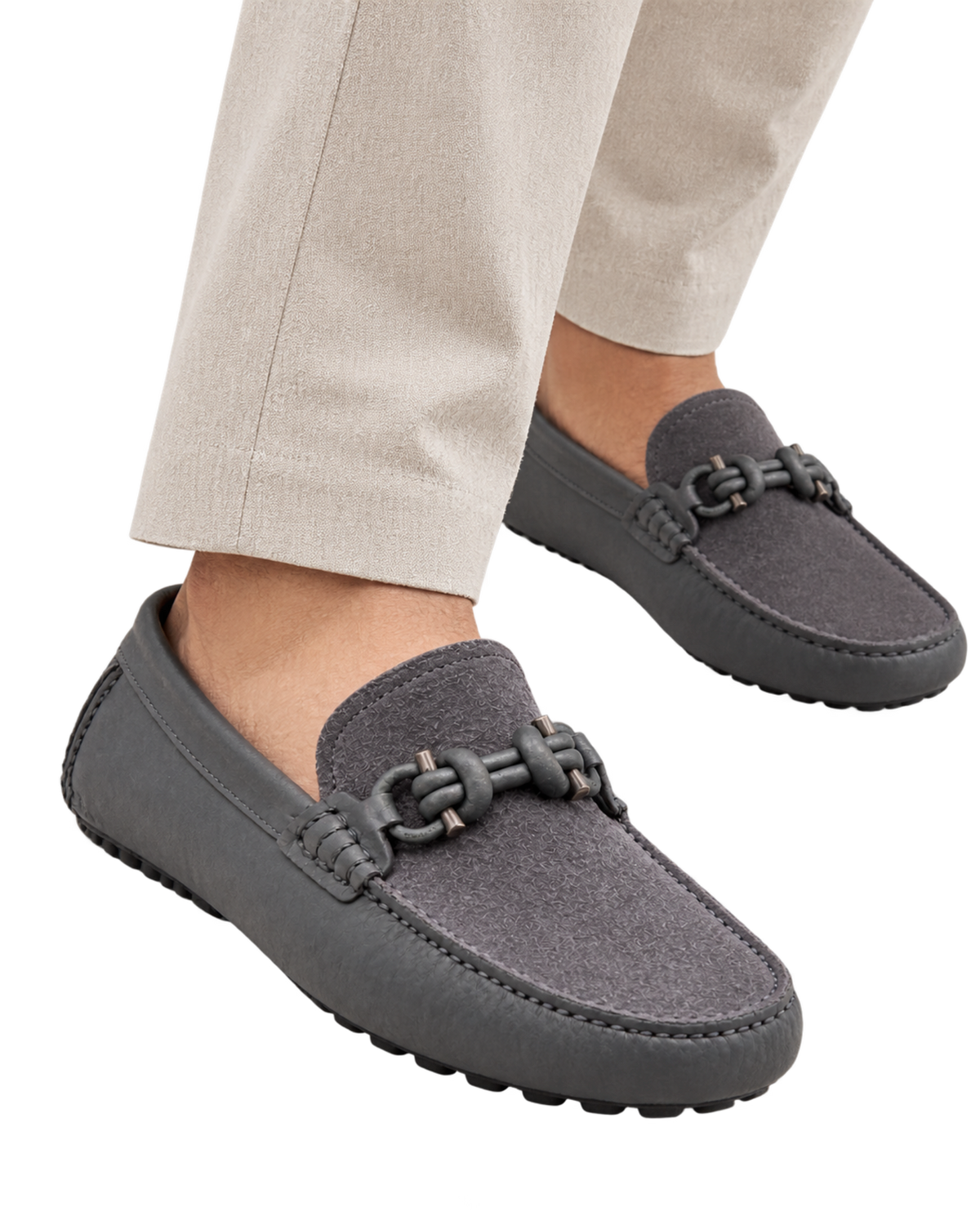 Ferragamo Gancini driving loafers