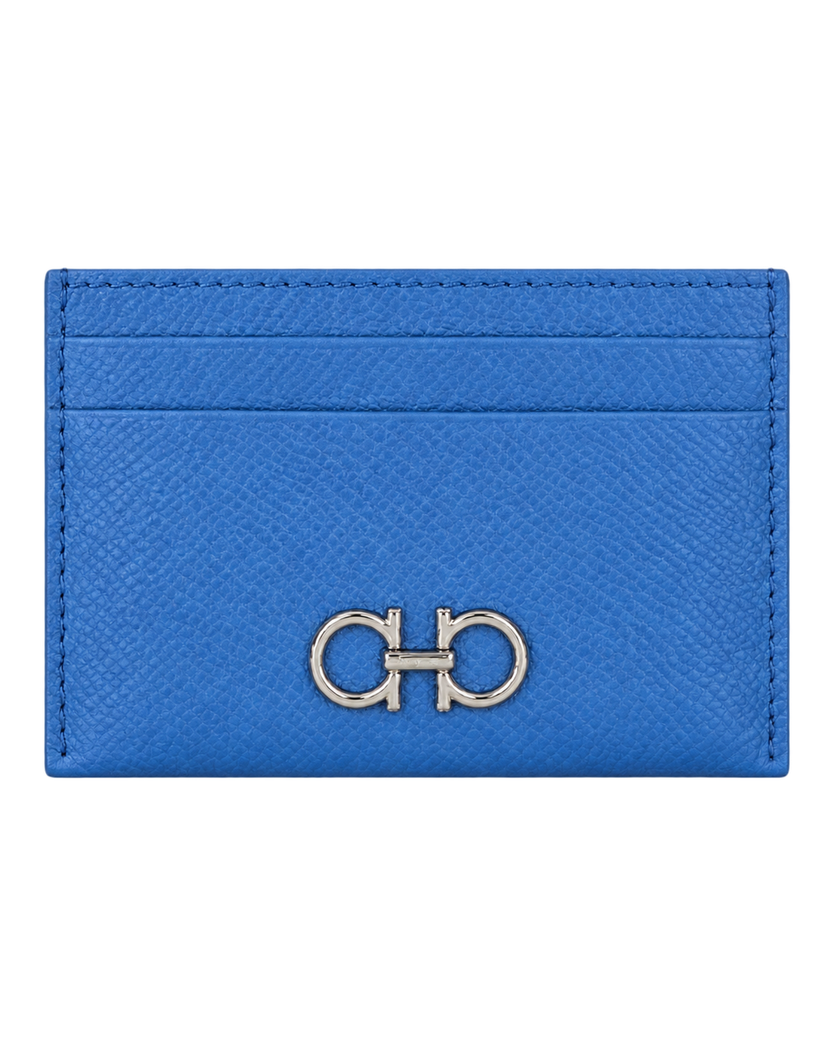 Ferragamo Gancini Leather Card Holder