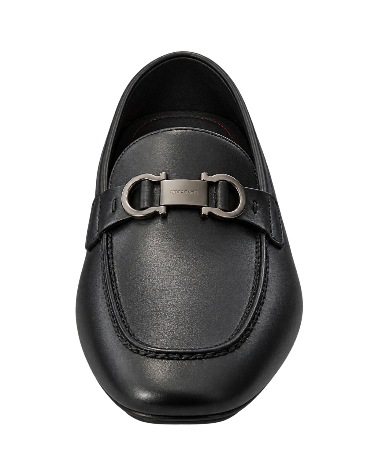 Ferragamo Gancini Ornament Hybrid Leather Driver Loafers