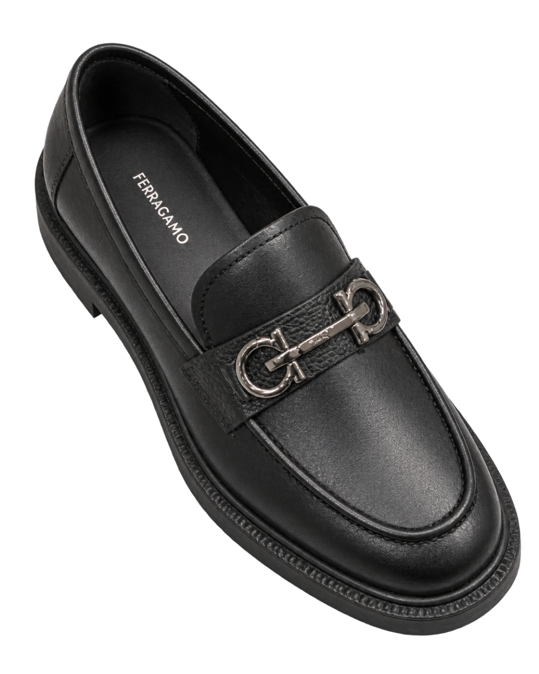 Ferragamo Gancini ornament moccasins / loafers