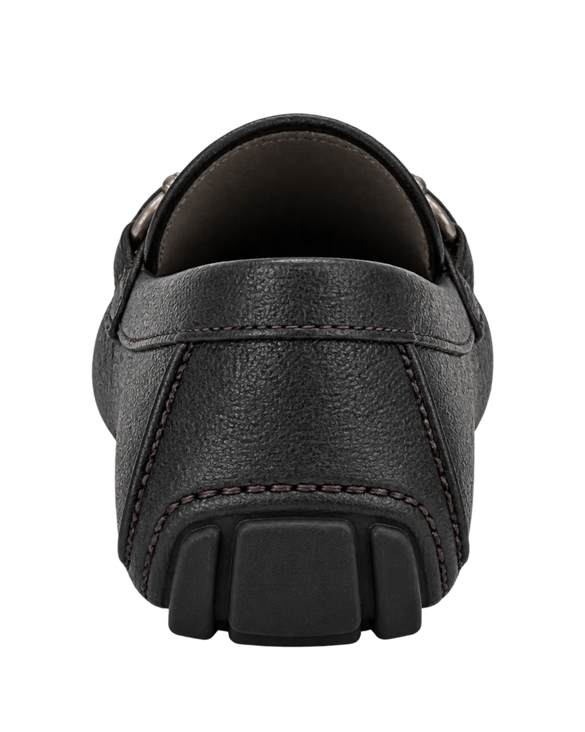 Ferragamo Gancini pebbled-leather driving loafers