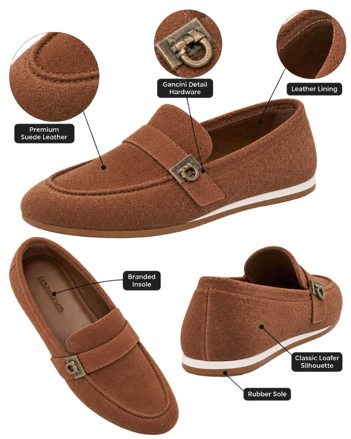 Ferragamo Hug Loafers