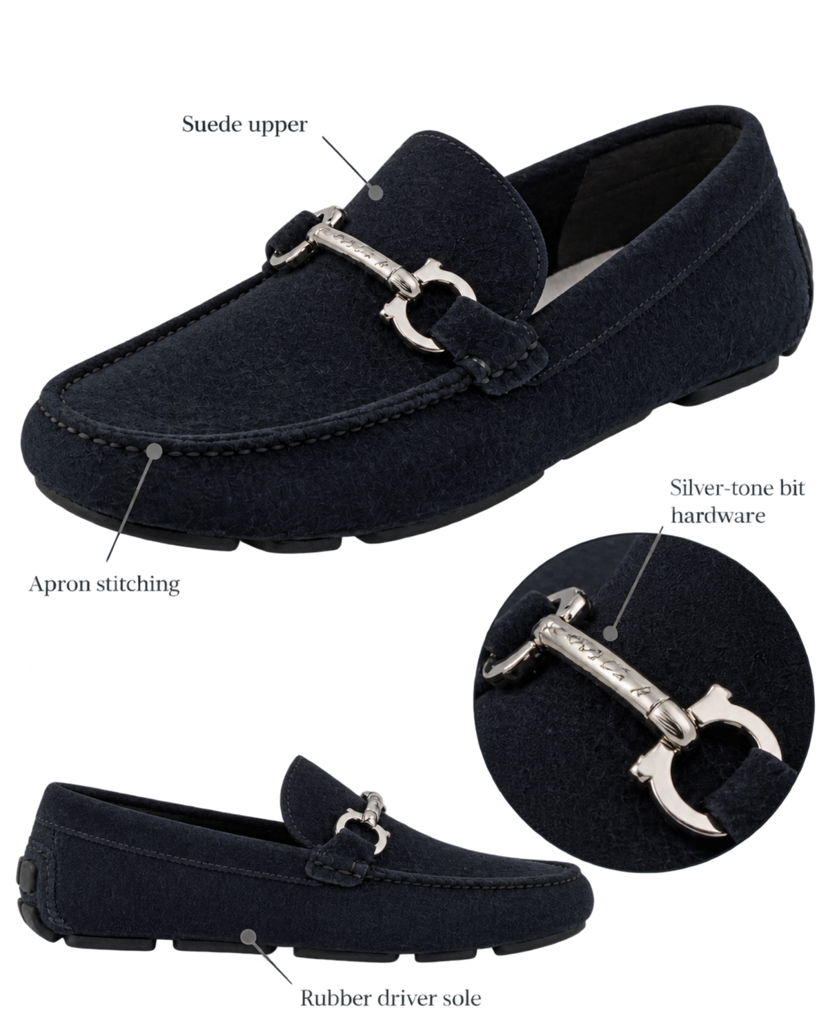 Ferragamo Parigi Driver Loafers