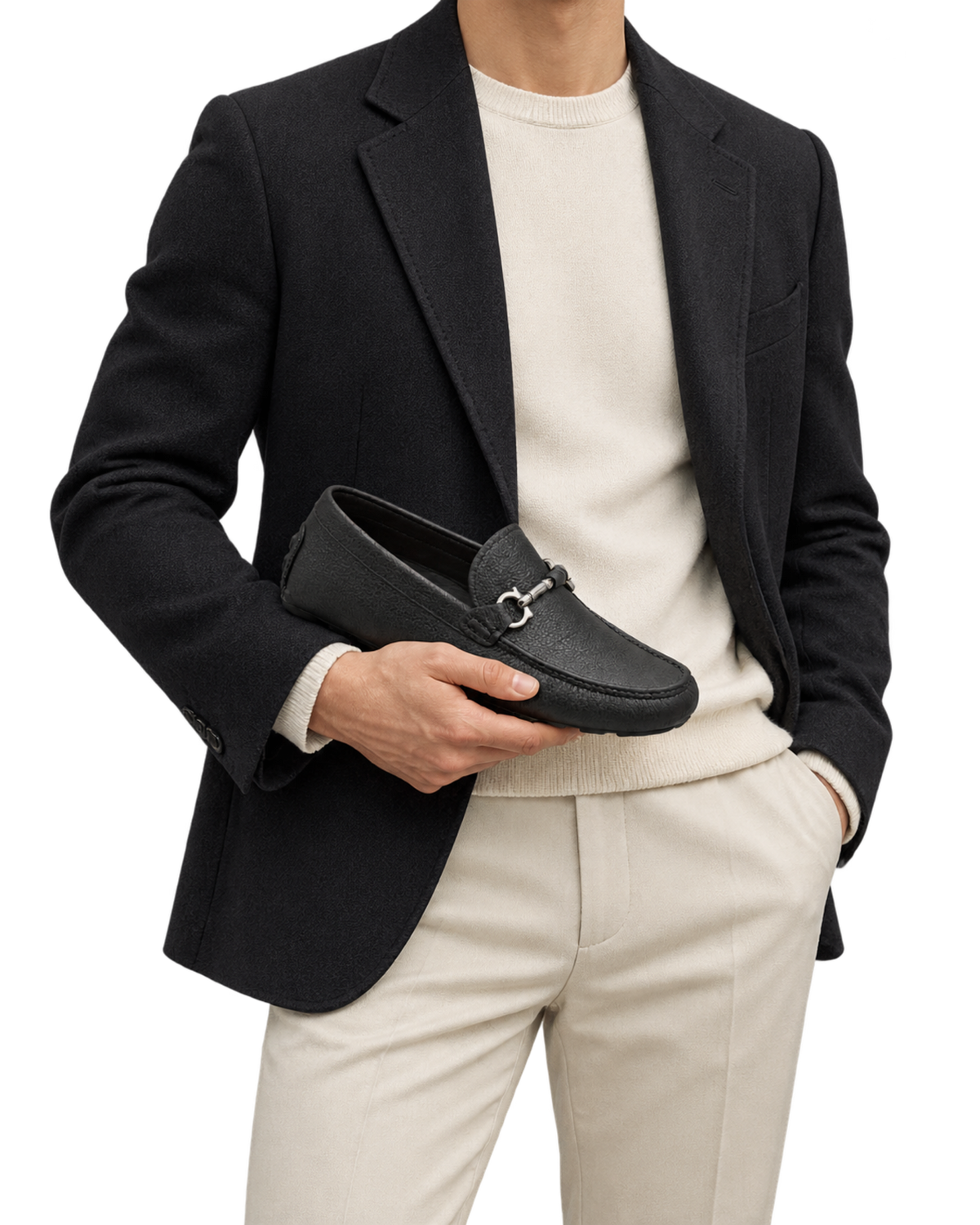Ferragamo Parigi Gancini Ornament Driver loafers