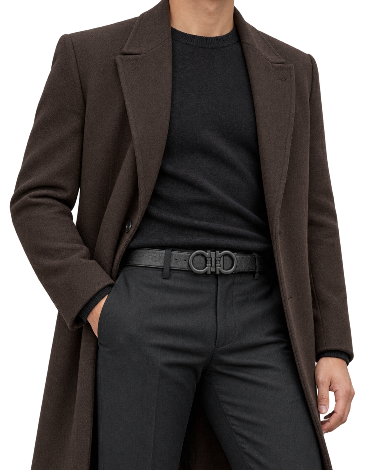 Ferragamo Reversible and Adjustable Gancini Belt