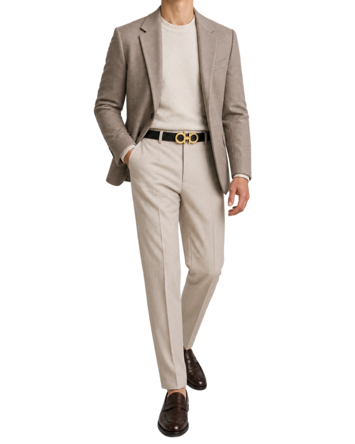 Ferragamo Reversible and Adjustable Gancini Belt