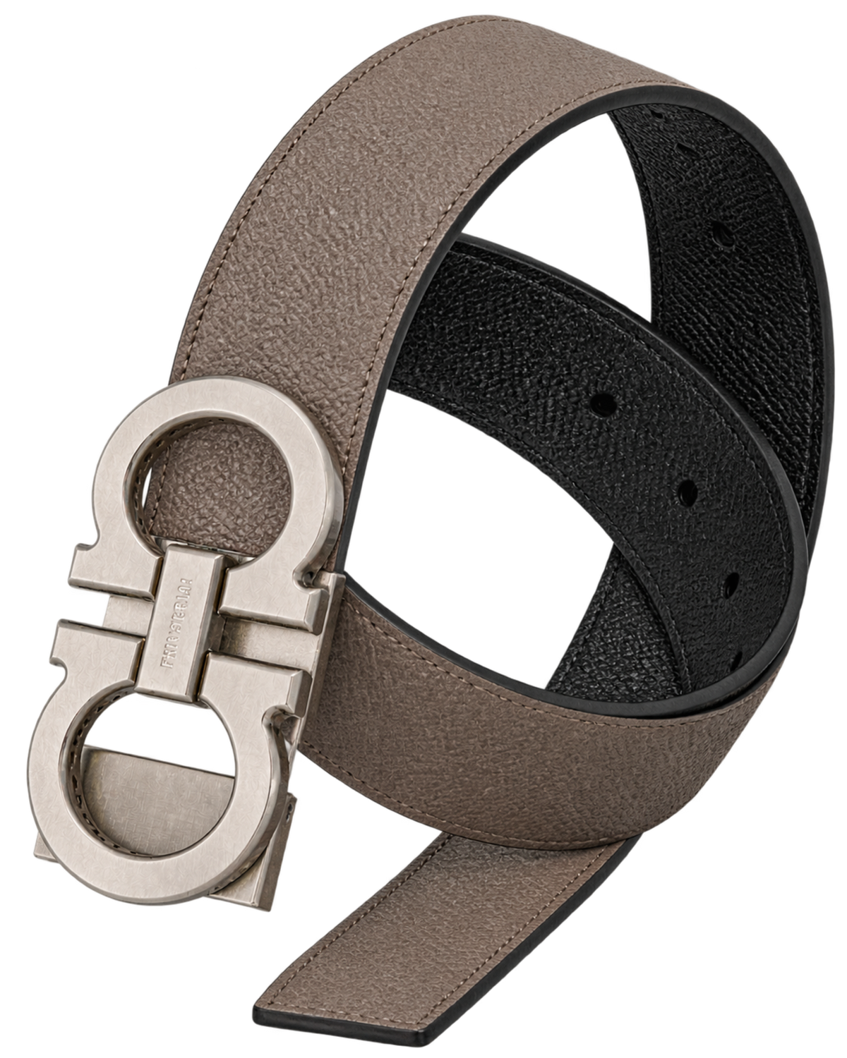 Ferragamo Reversible and Adjustable Gancini Belt