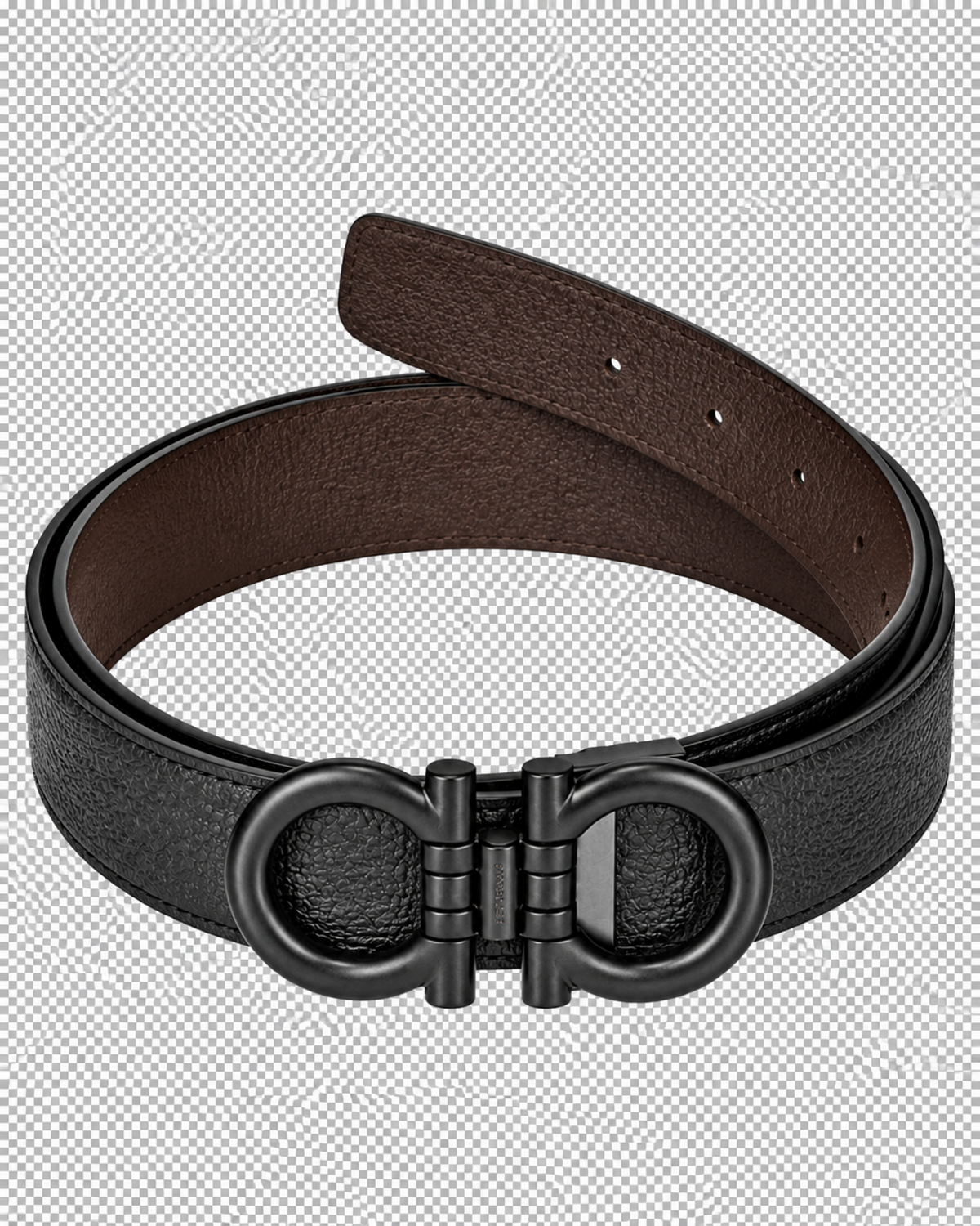 Ferragamo Reversible and Adjustable Gancini Belt