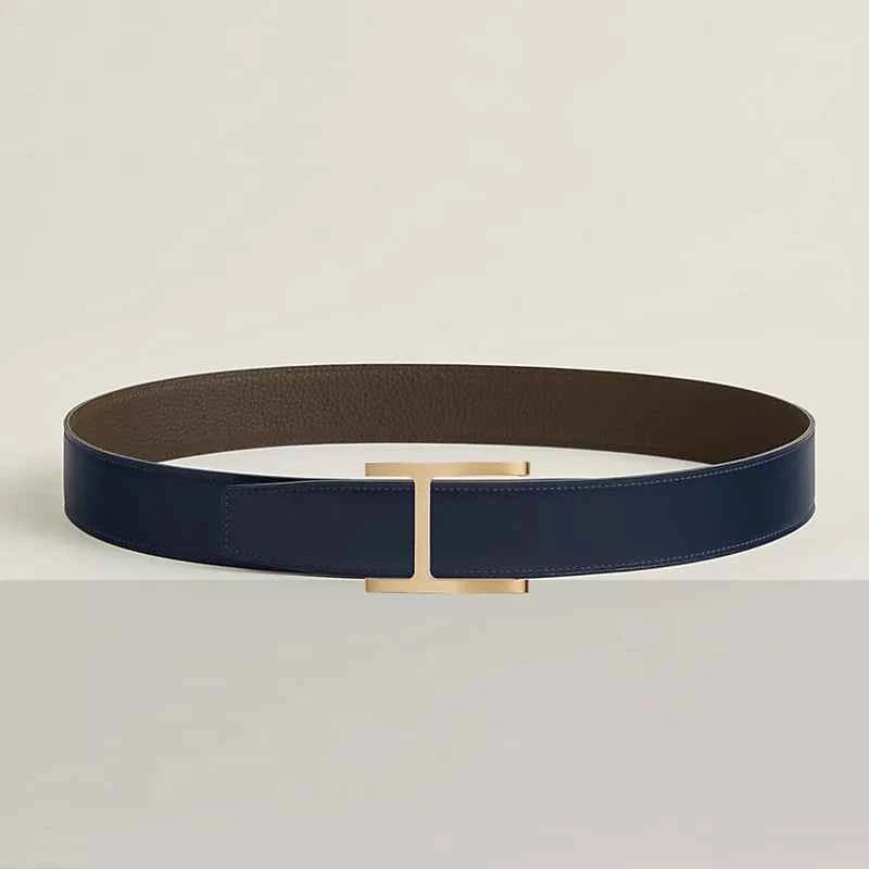 Fil d'H belt buckle & Reversible leather strap 38 mm