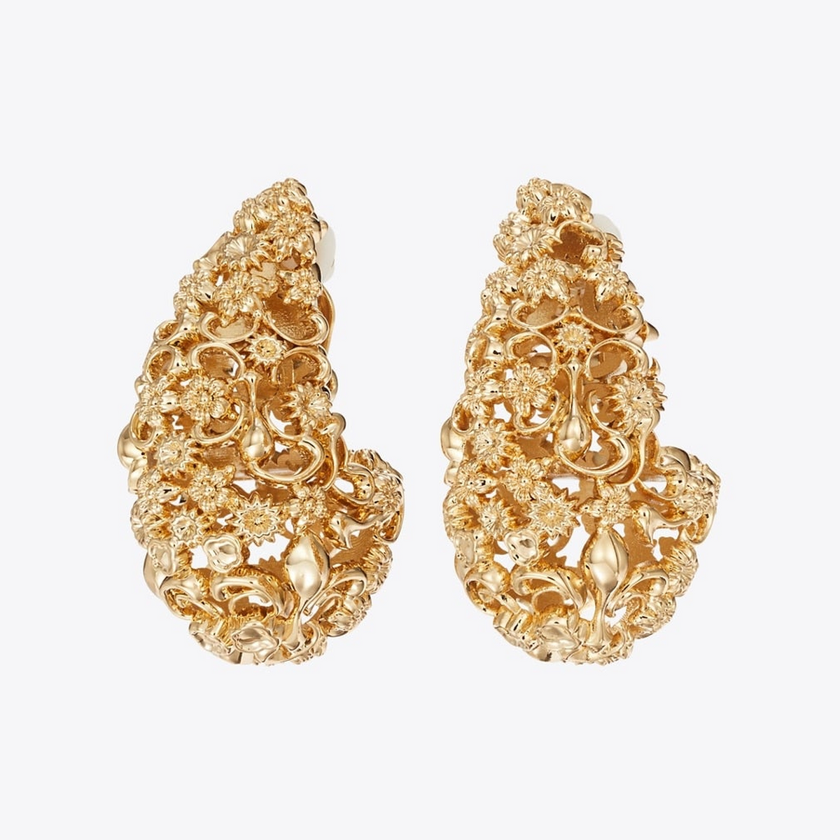 Filigree Pierced Earrings