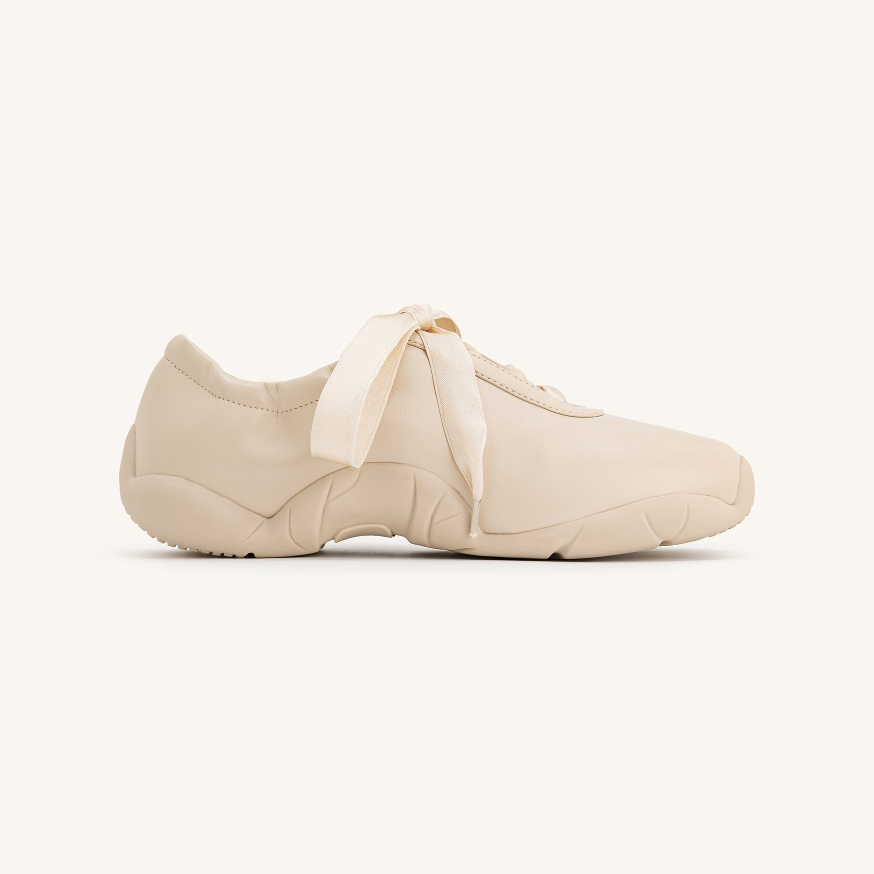Flavia Ballerina Sneakers - Apricot