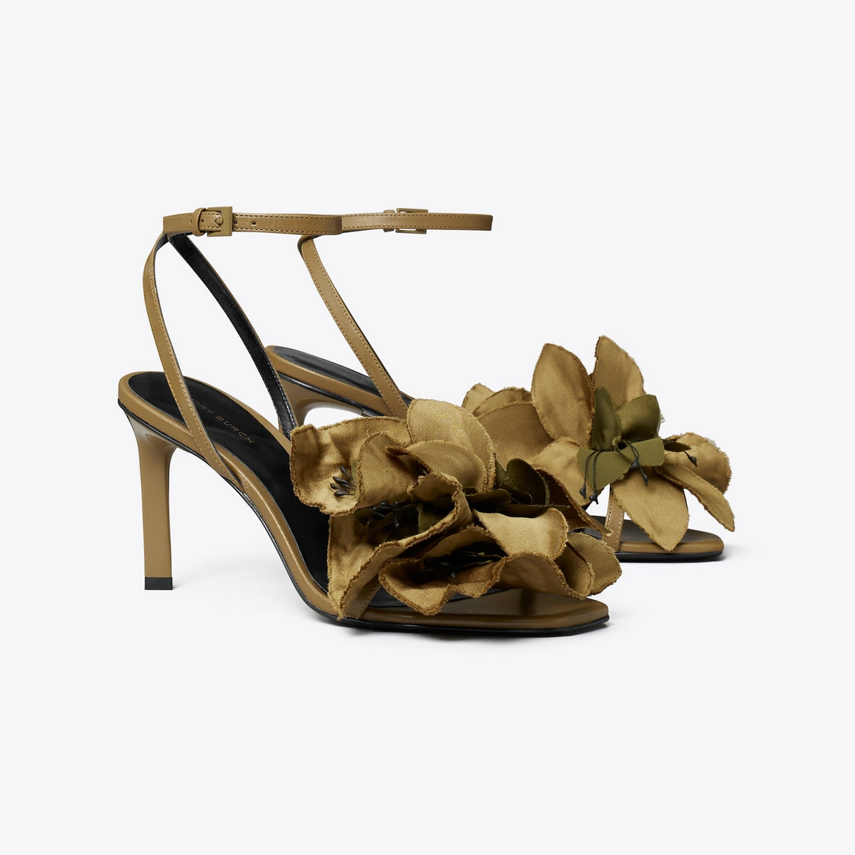 Flower Heeled Sandal