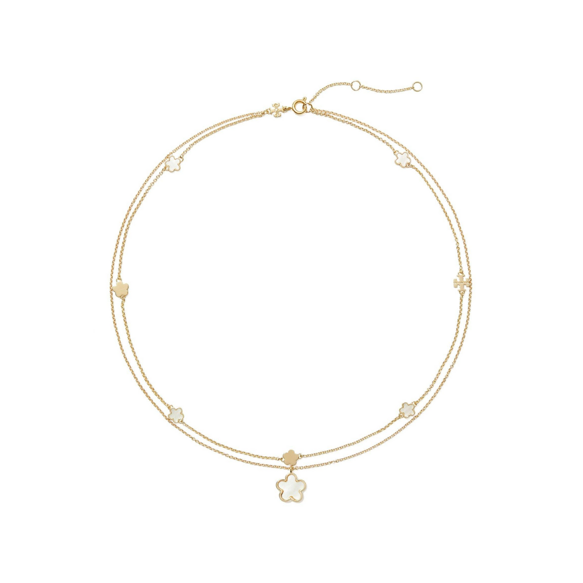 Flower Pendant Chain Necklaces