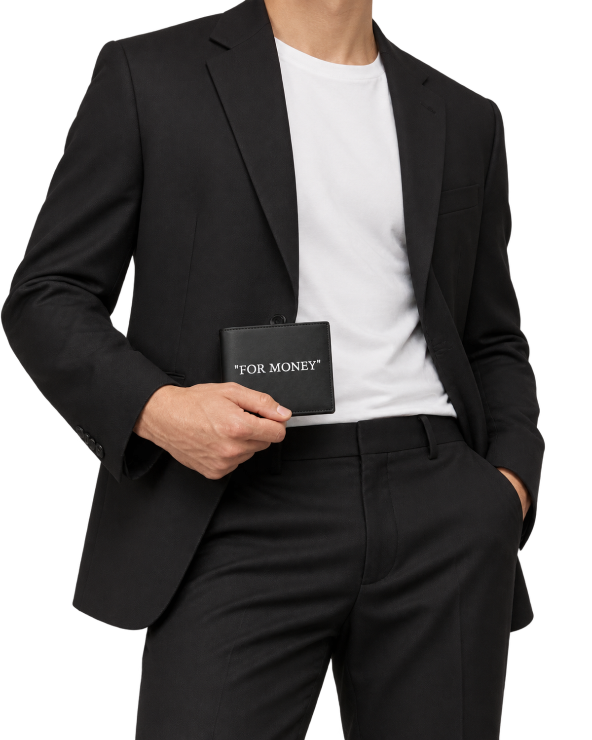 "For Money" bi-fold wallet