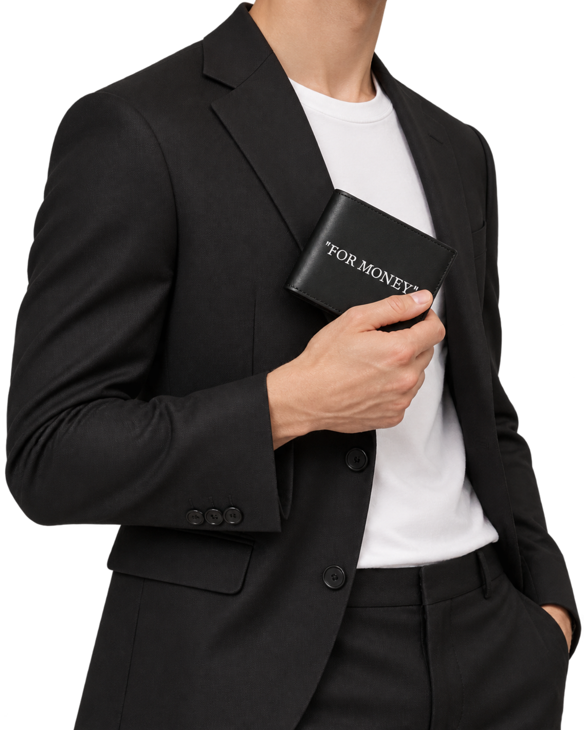 "For Money" bi-fold wallet