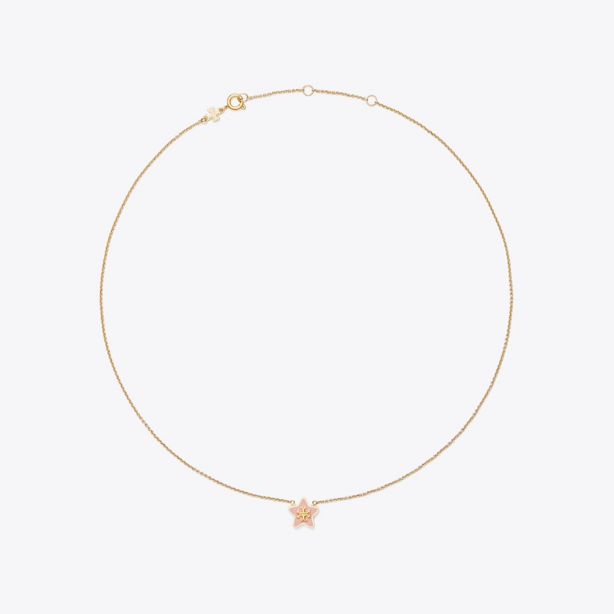 Forget Me Not Star Pendant Necklace