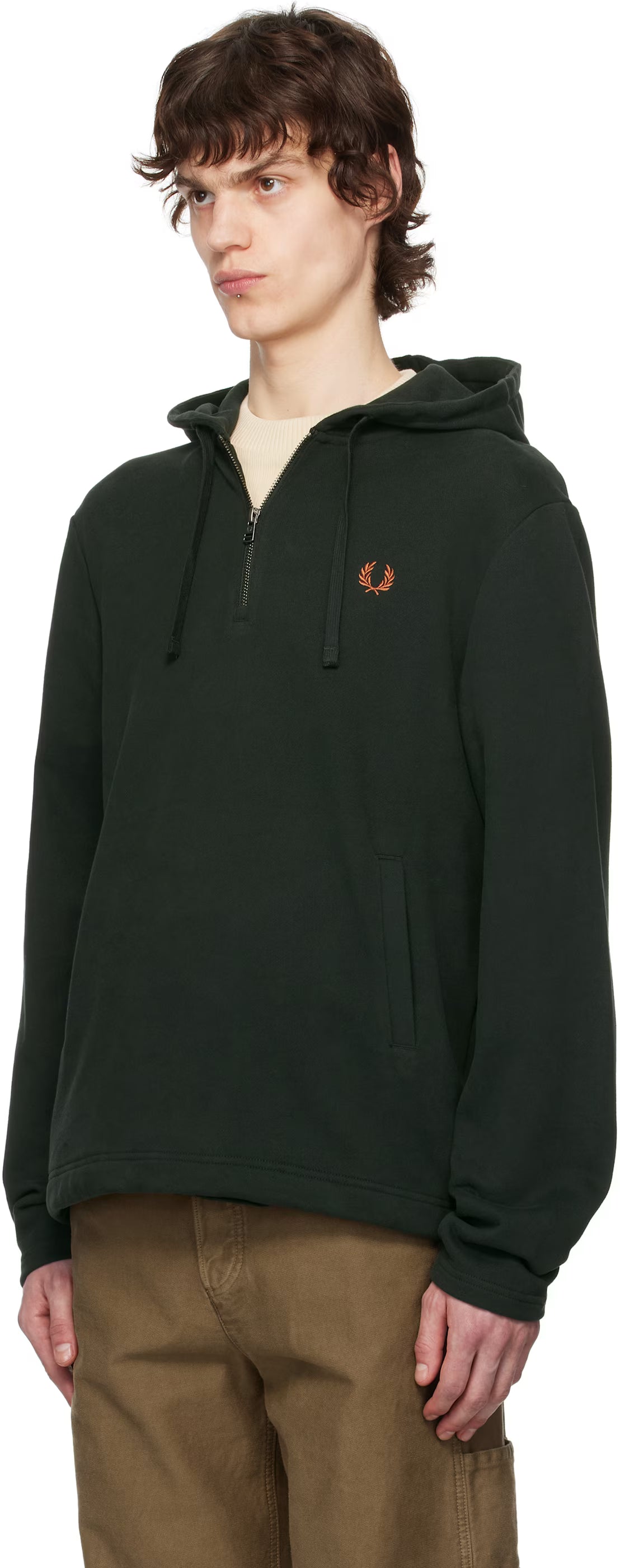 Green Smock Hoodie