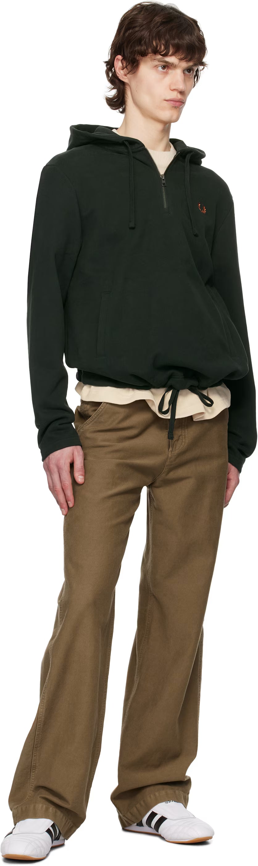 Green Smock Hoodie