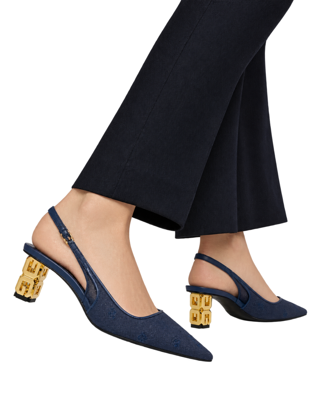 G Cube slingback pumps