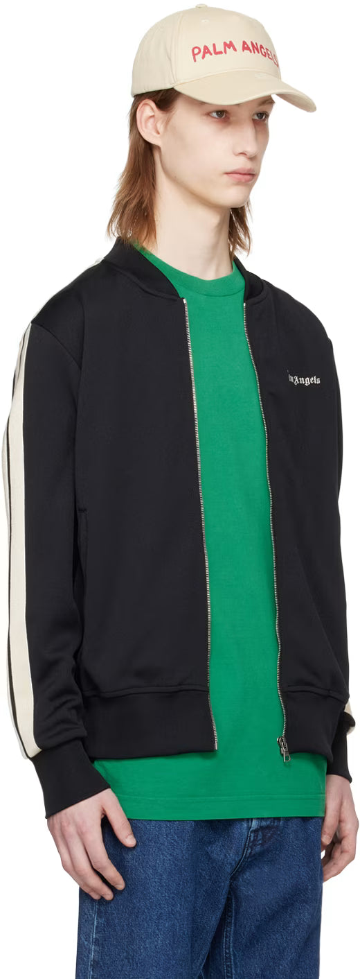 Black Striped Track Jacket