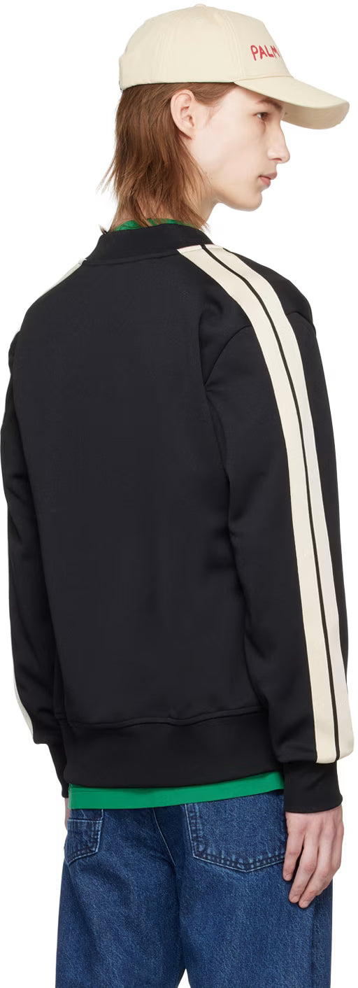 Black Striped Track Jacket