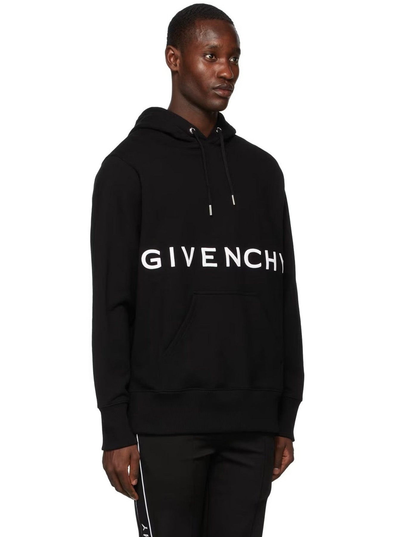 Givenchy Embroidered 4G Star Hoodie in Black