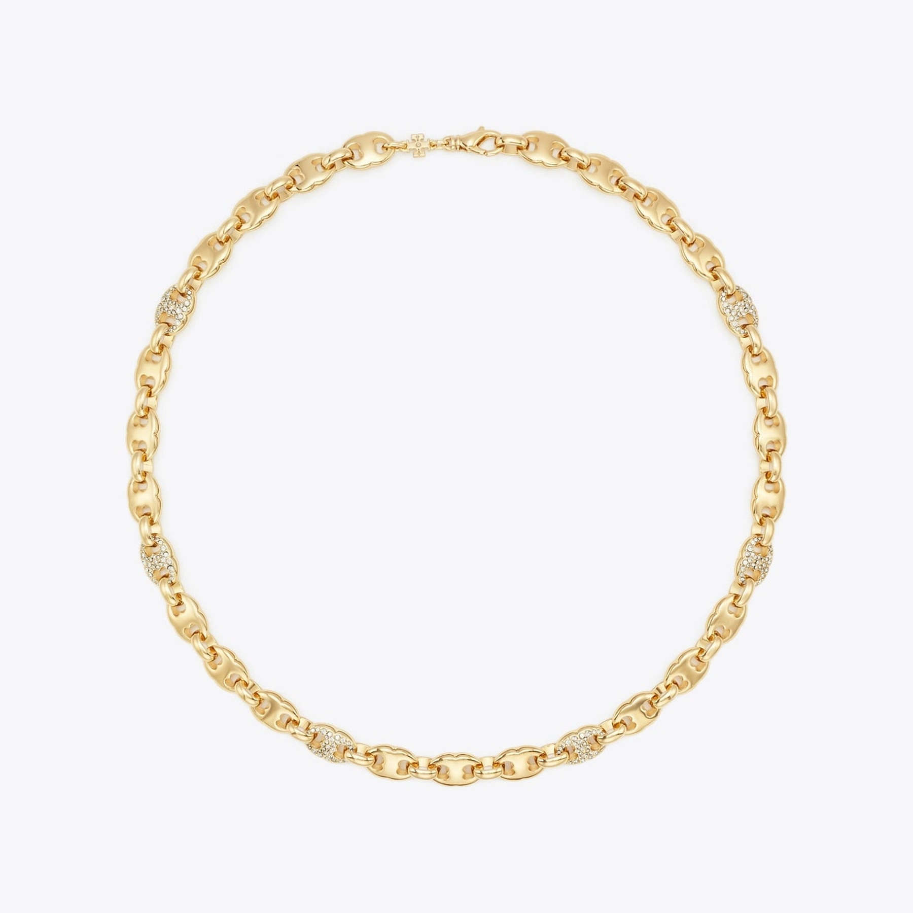 Gemini Link Pavé Necklace