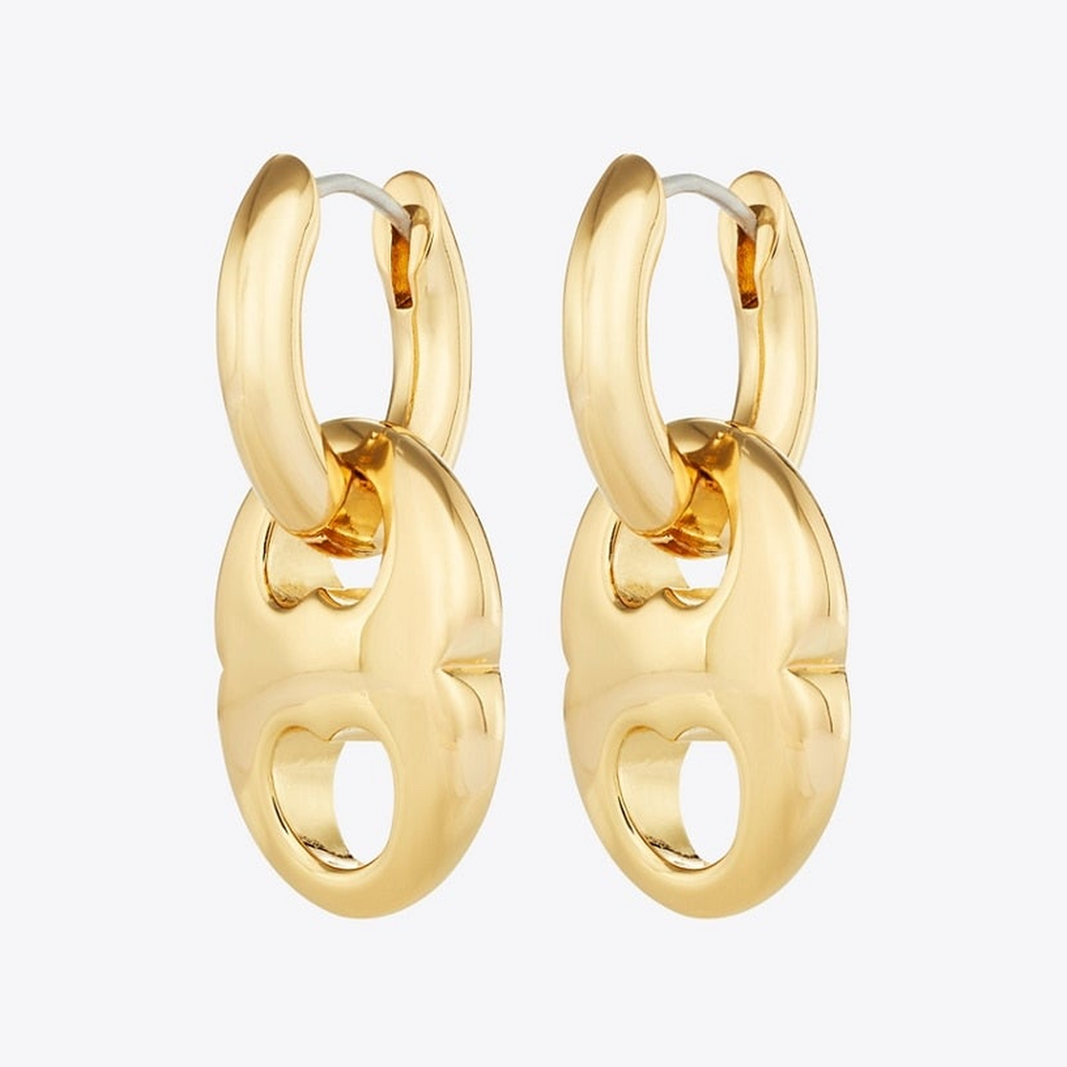 Gemini Link Small Hoop Earrings