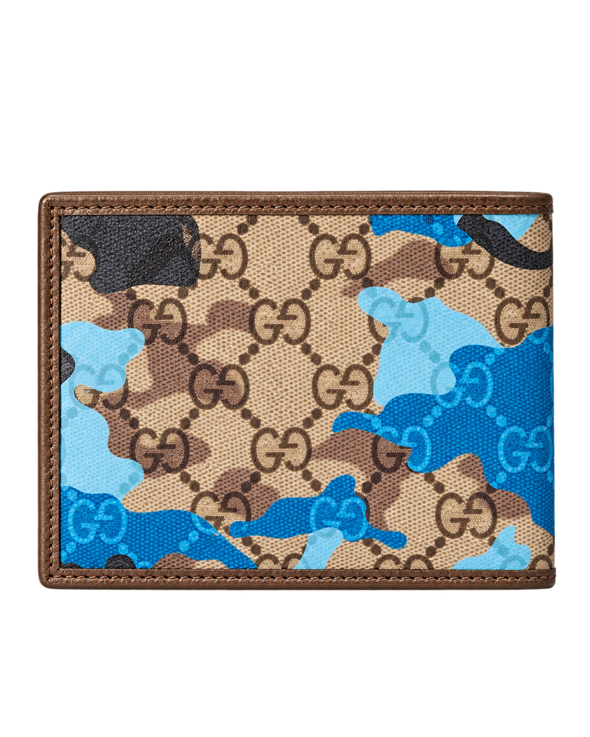 GG bi-fold wallet gg canvas