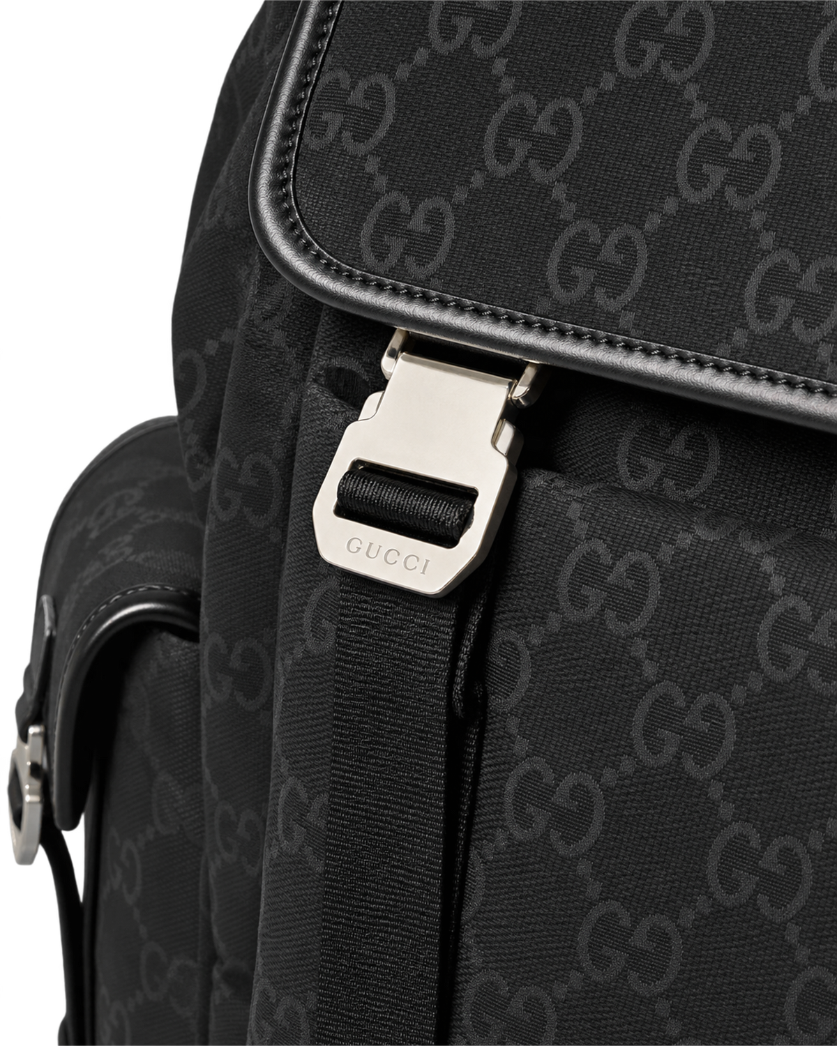 GG Canvas Large Backpack