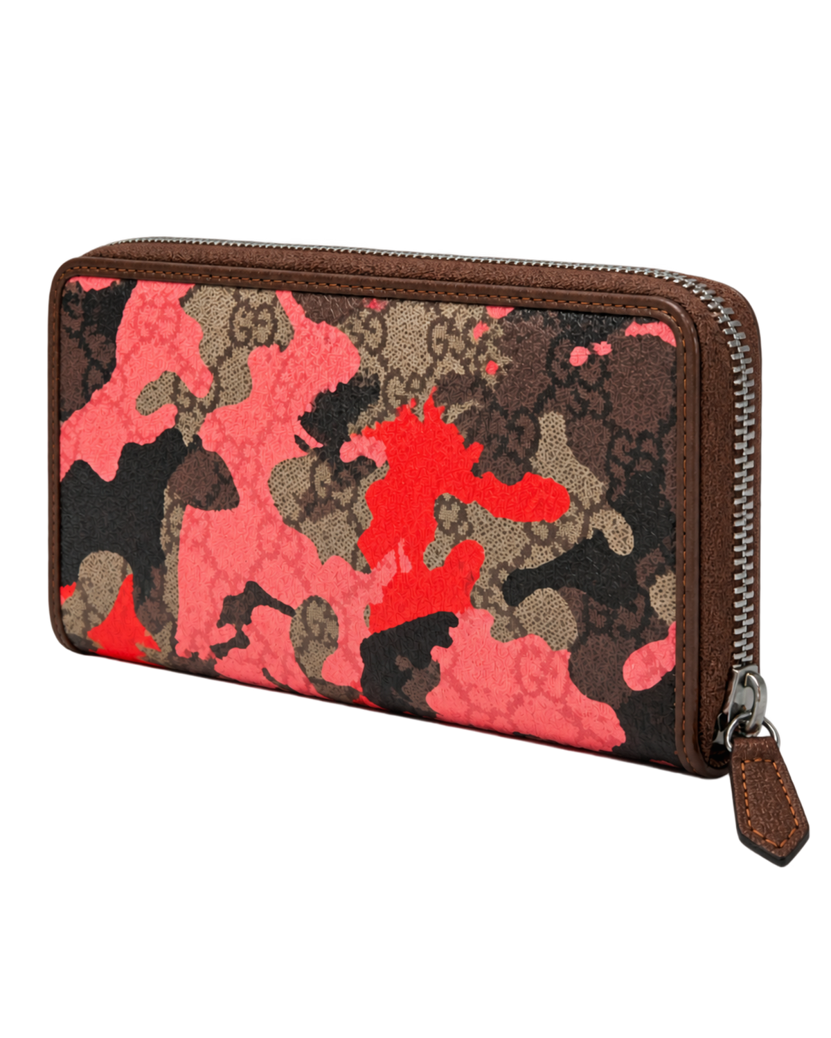 Gg Zip-around Wallet In Multi