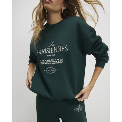 Green Les Parisiennes Sweatshirt