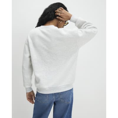 Grey Lucky Clover Sweatshirt