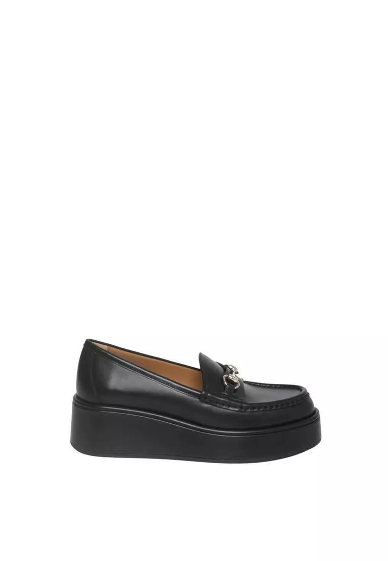 Gucci Horsebit Wedge Loafers