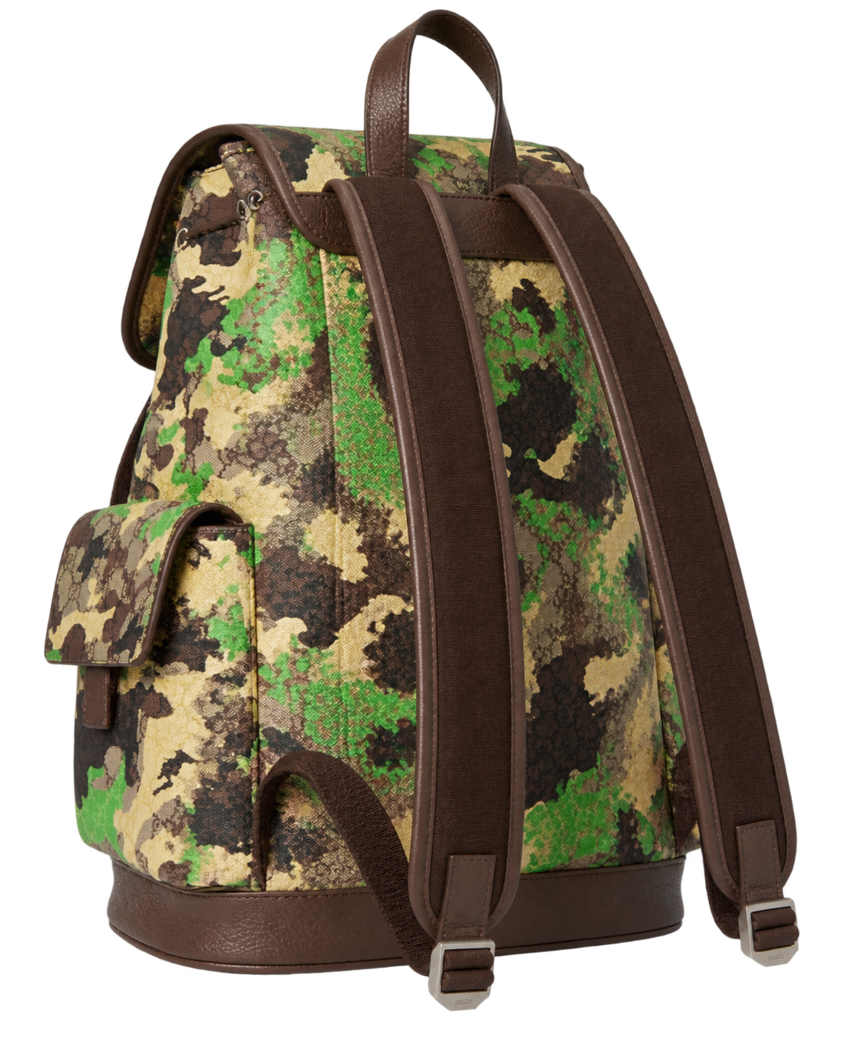 Gucci GG Large Backpack Green Yellow